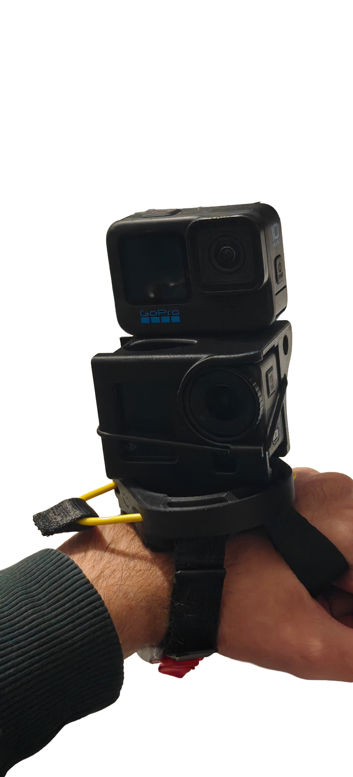 hand mount with cutaway system (tandem pilot hand camera system) hand mount with cutaway system (tandem pilot hand camera system)